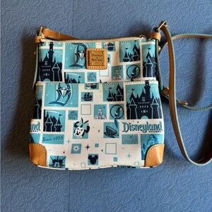 Disneyland 60th Anniversary Dooney and Bourke crossbody bag purse